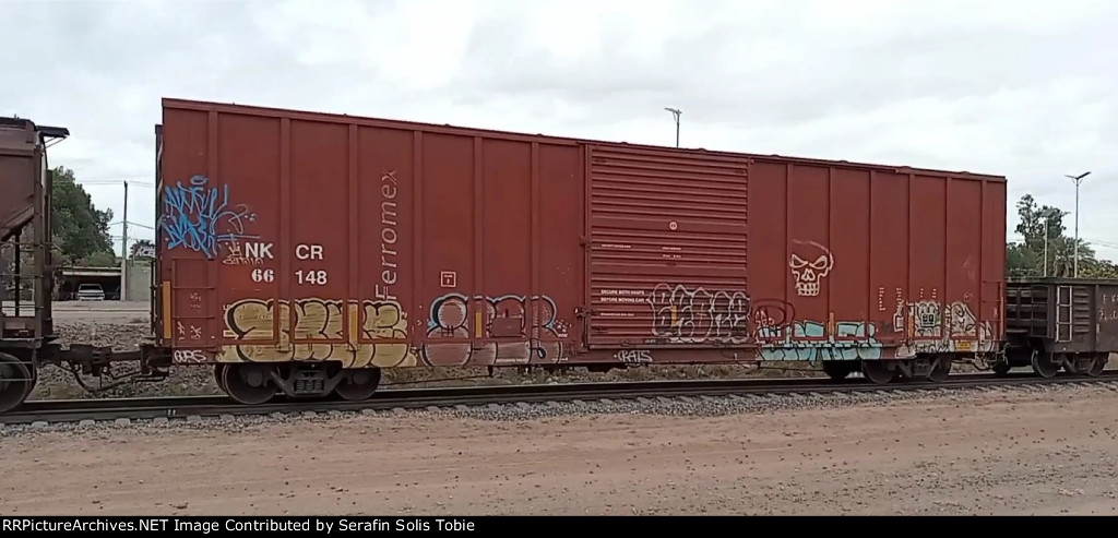 NKCR 66148 Rotulado Ferromex Con Grafiti